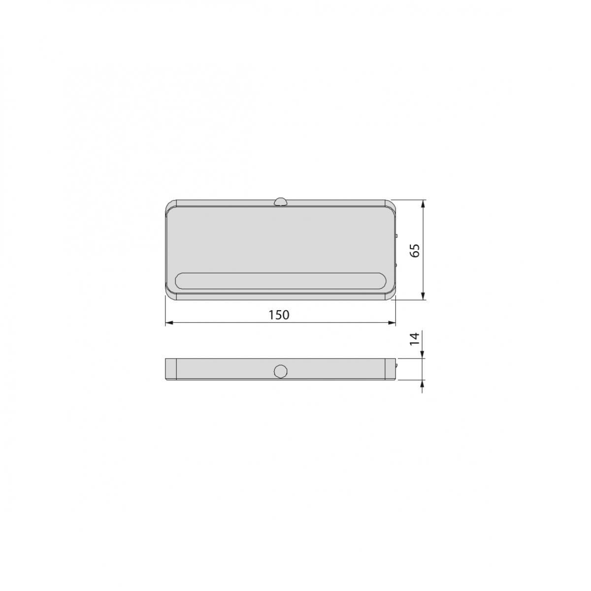 Luminaria LED recargable Kraz con sensor de movimiento