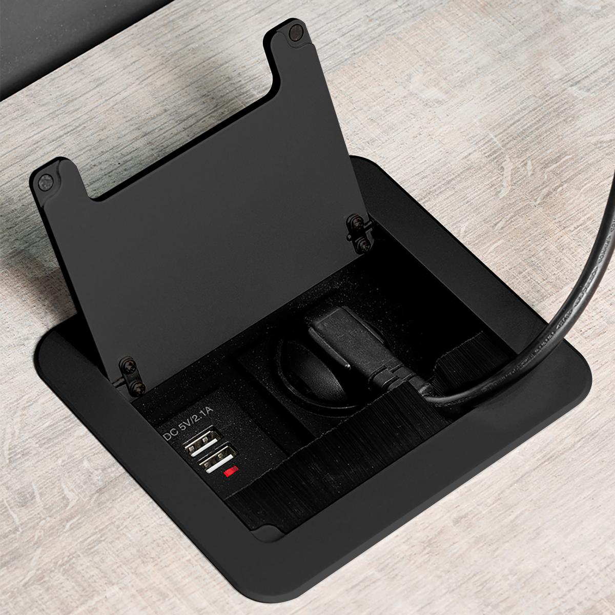 Multiconector Atom 14 para escritorio (130x115mm)