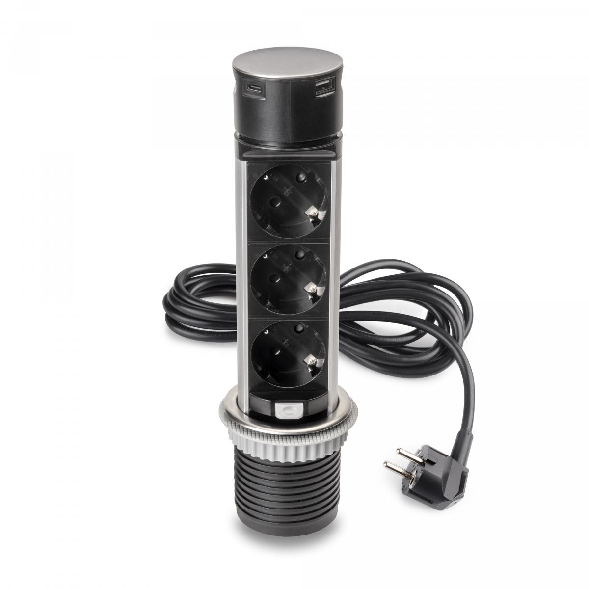 Multiconector Vertikal Push 60 (Ø60mm)