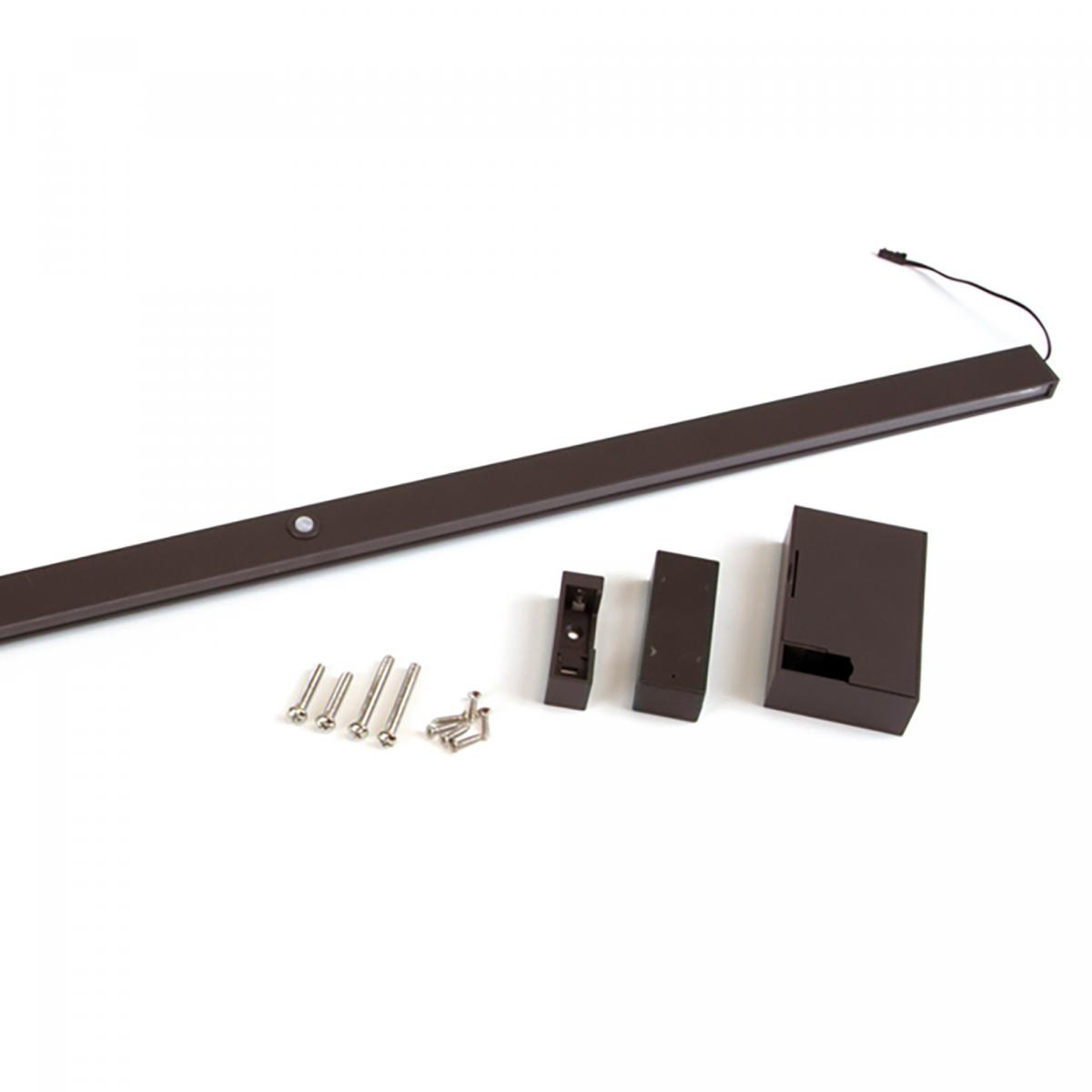 Barra para armario con luz LED Castor, batería extraíble y sensor de movimiento