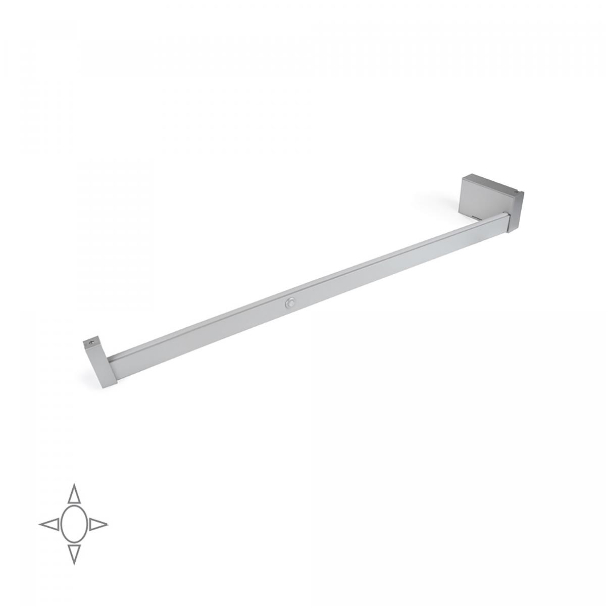 Barra para armario con luz LED Castor, batería extraible y sensor de movimiento