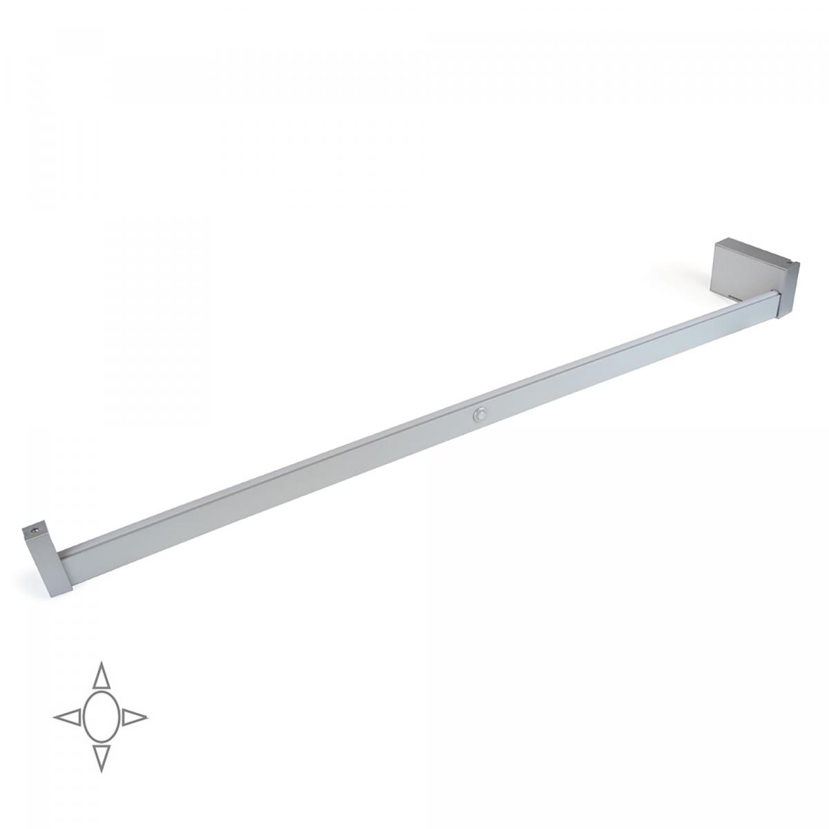 Barra para armario con luz LED Castor, batería extraible y sensor de movimiento