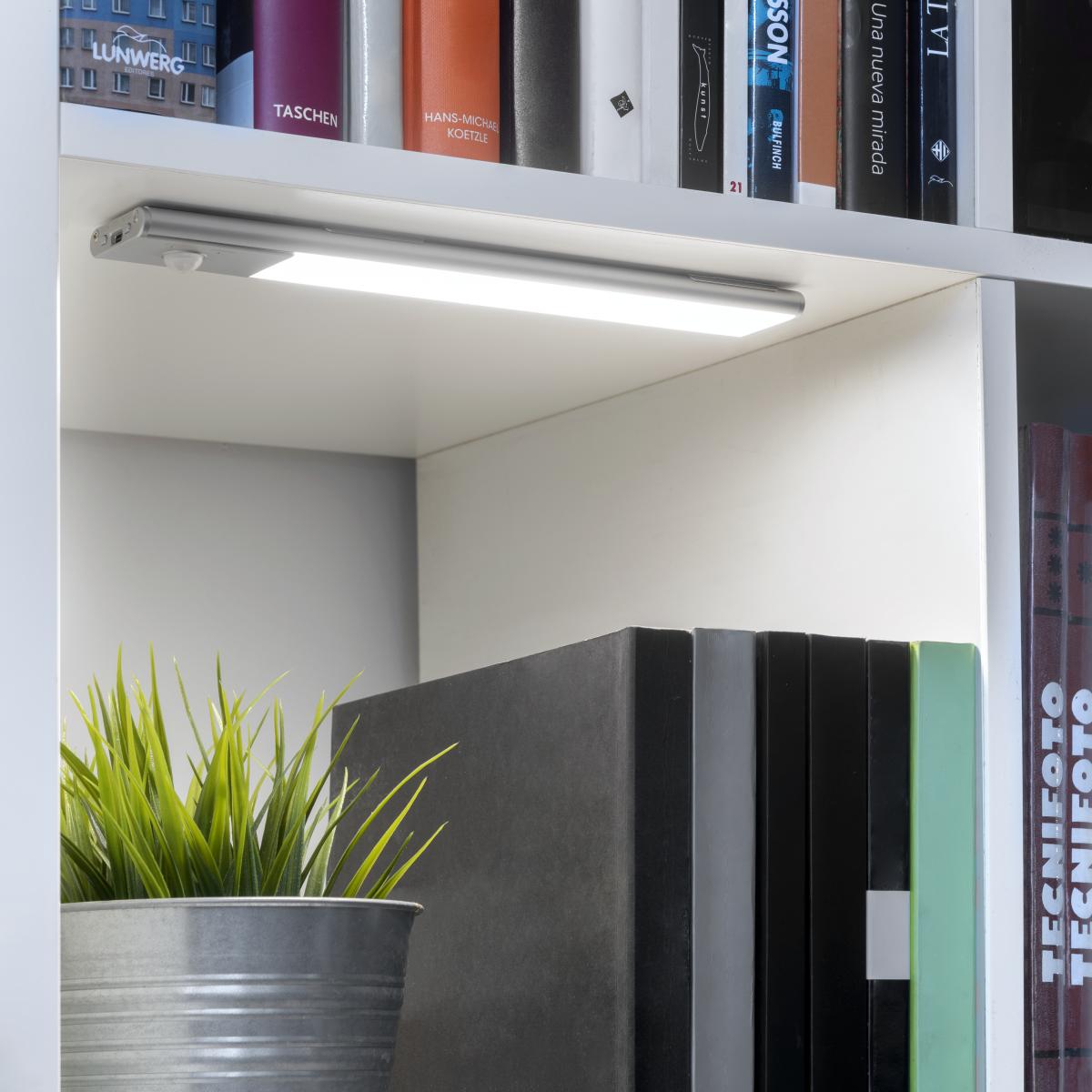 Aplique LED recargable por USB Kaus con sensor de movimiento