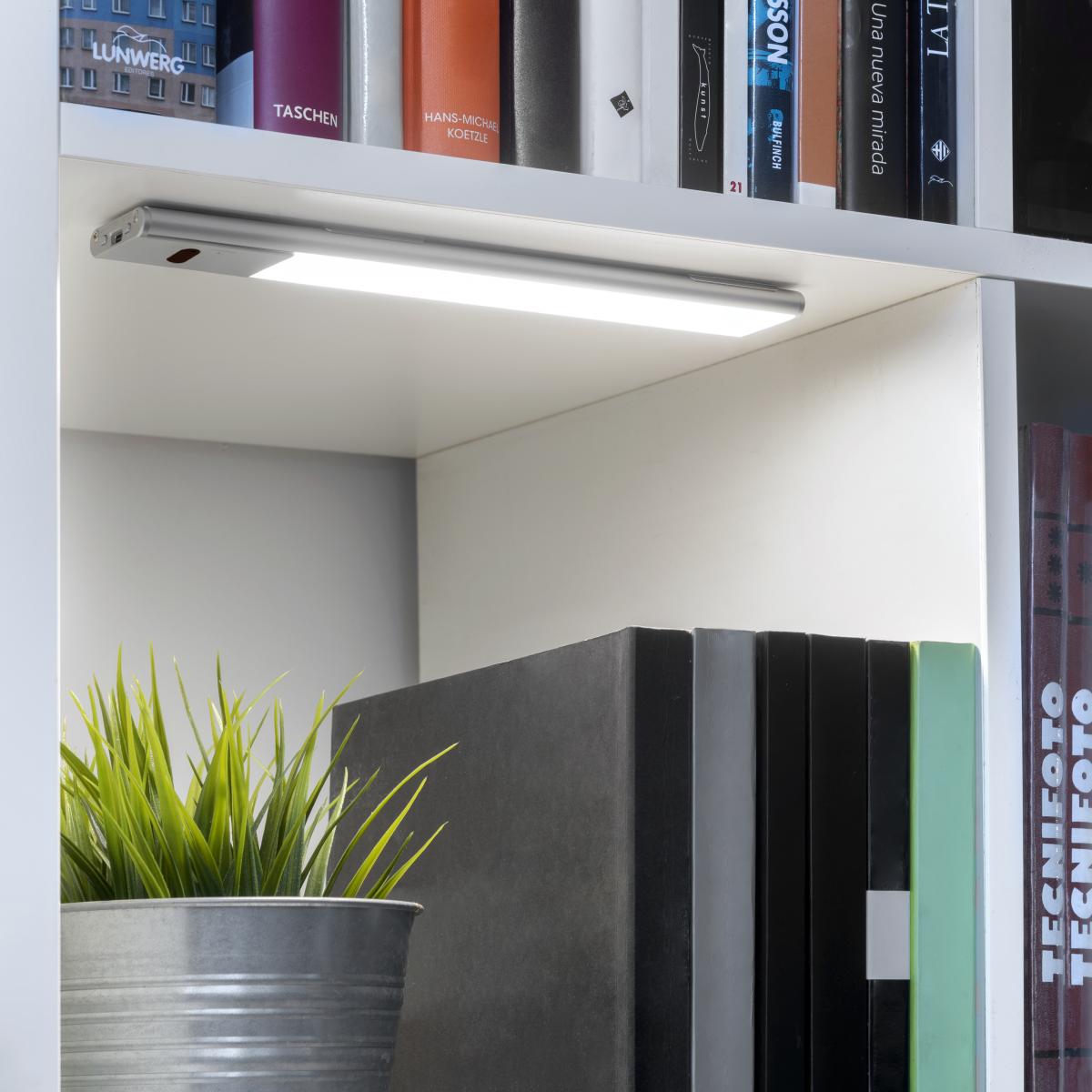 Aplique LED recargable por USB Kaus con sensor táctil de proximidad