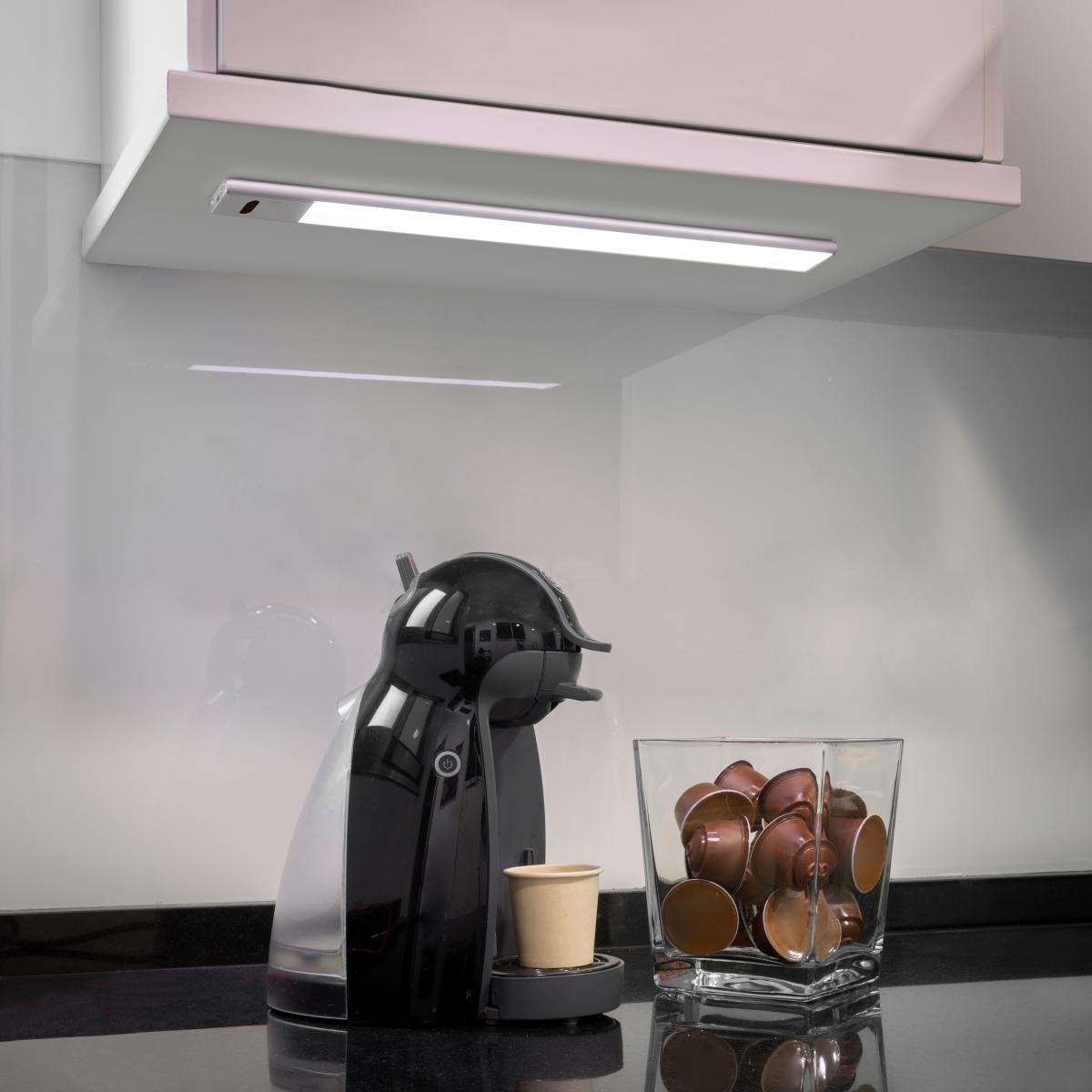 Aplique LED recargable por USB Kaus con sensor táctil de proximidad