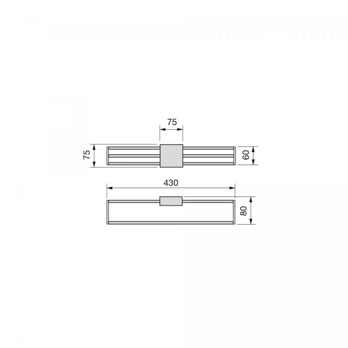 Corbatero lateral extraíble Self