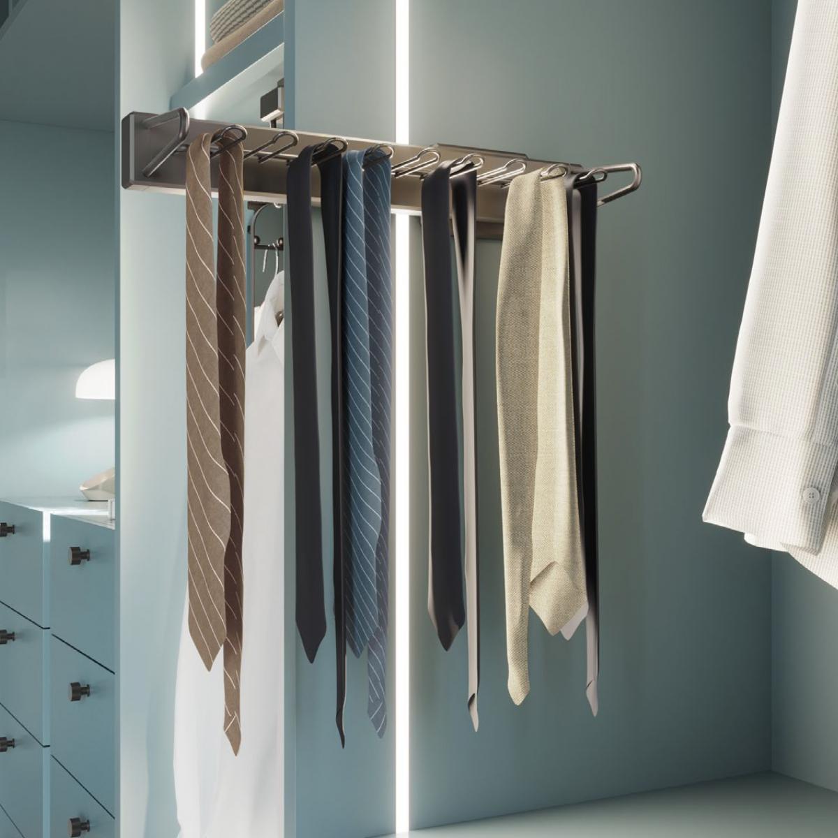 Corbatero lateral extraíble