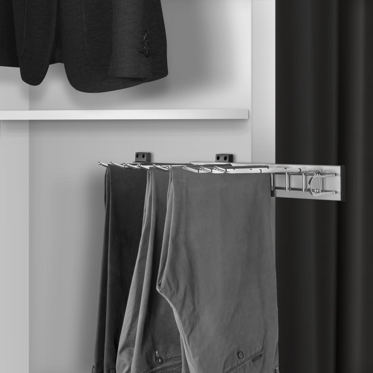 Pantalonero Self de montaje lateral para armario