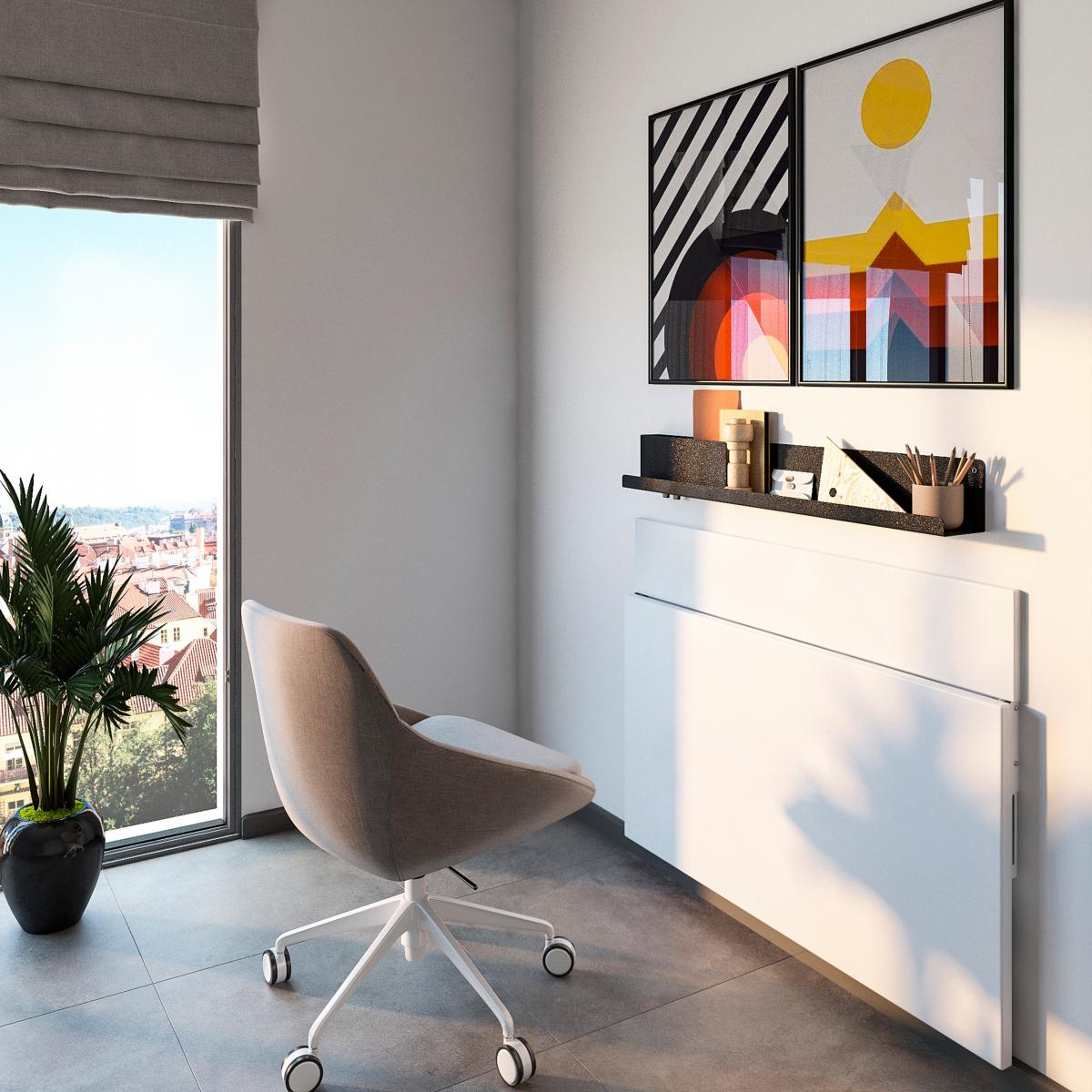 Soportes plegables para estante