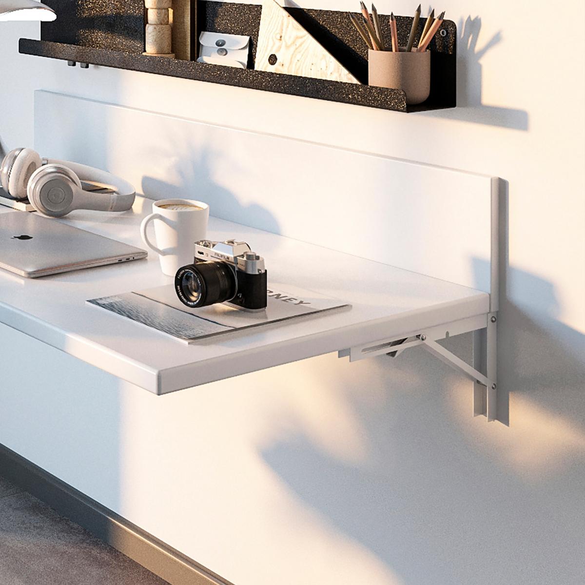 Soportes plegables para estante