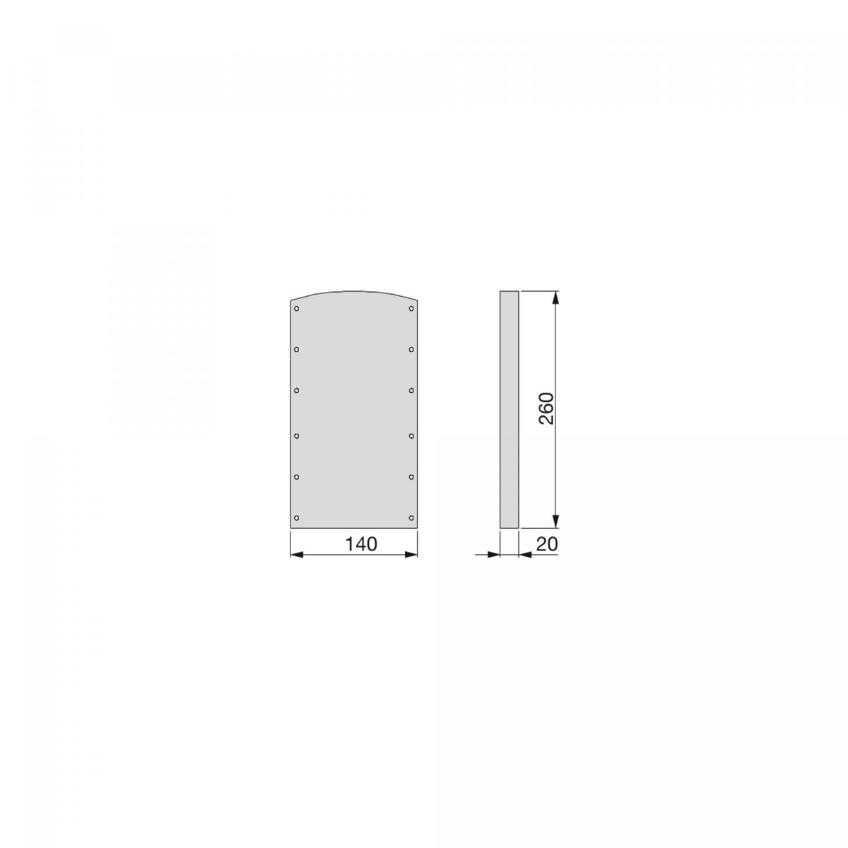 Suplemento lateral para colgador abatible para armario Hang
