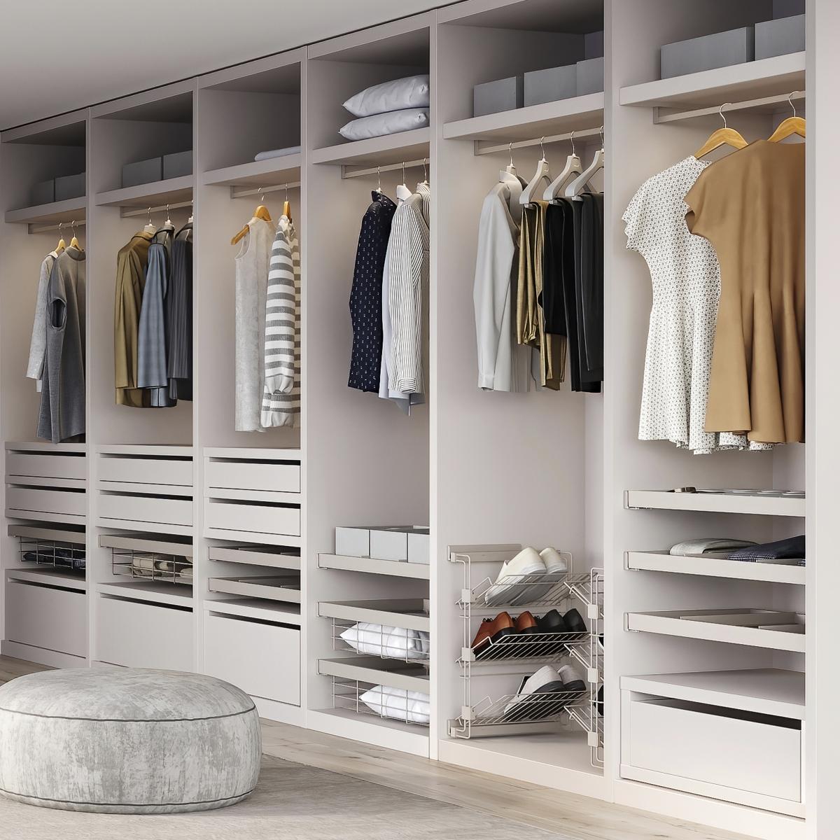 Kit de barra para armario Luxe