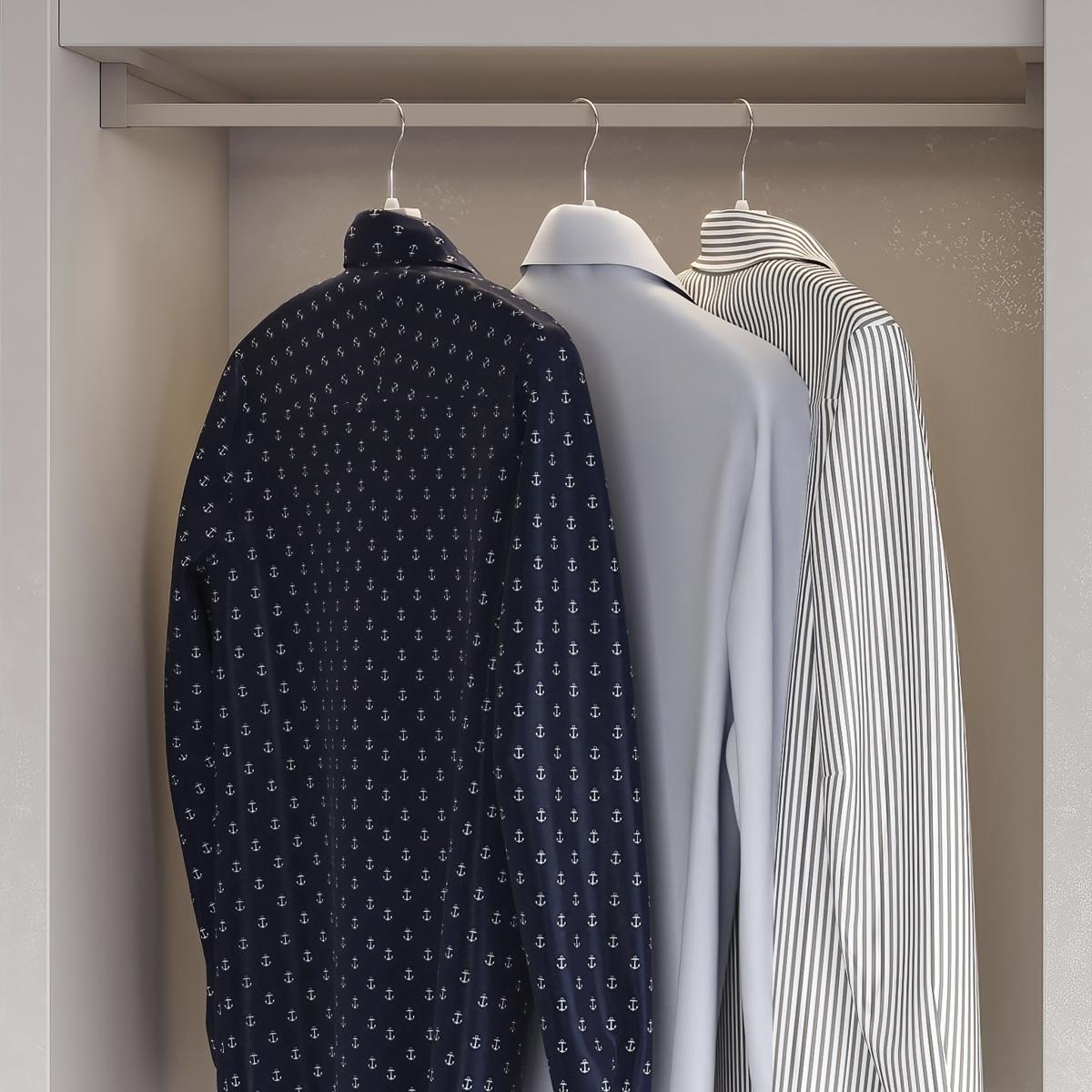 Kit de barra para armario Luxe