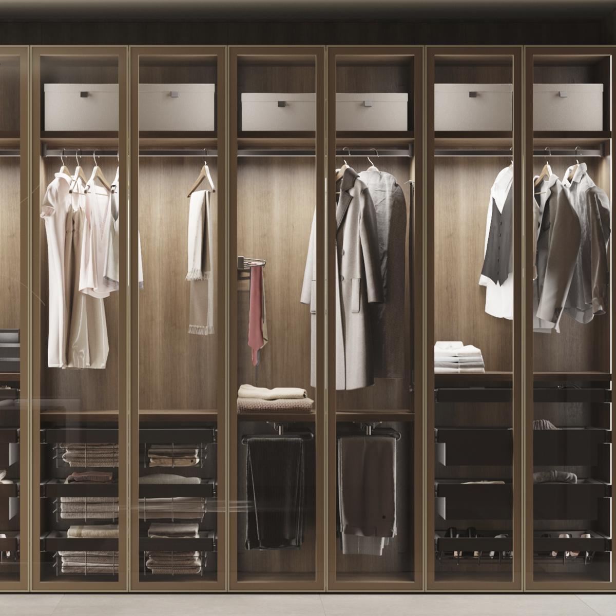 Kit de barra para armario Luxe