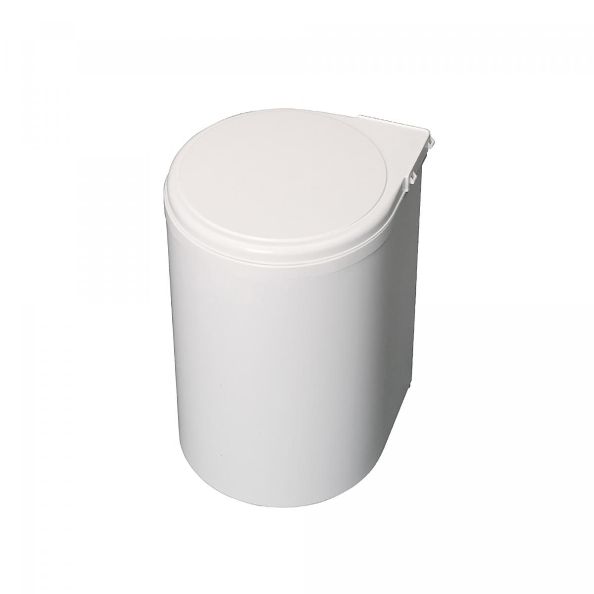 Contenedor de reciclaje para fijación a puerta con vaso de 13L