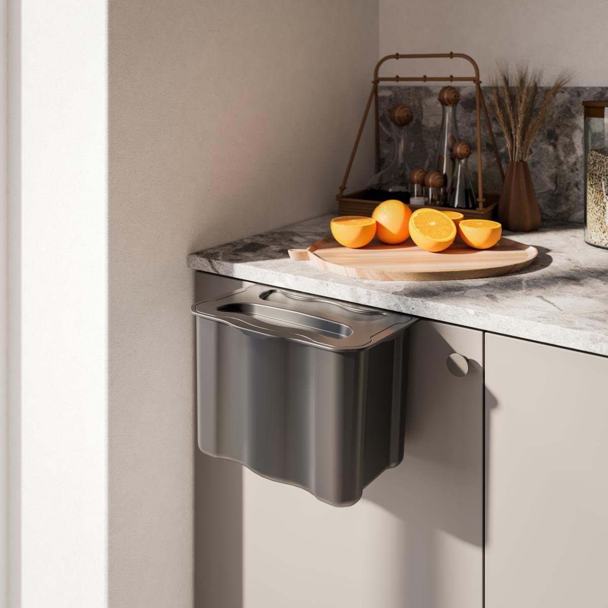 Contenedor de reciclaje auxiliar Recycle de 5 L para cocina