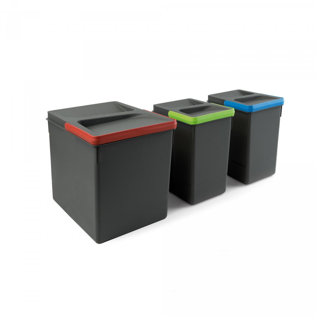 Contenedores para cajón cocina Recycle, Altura 266