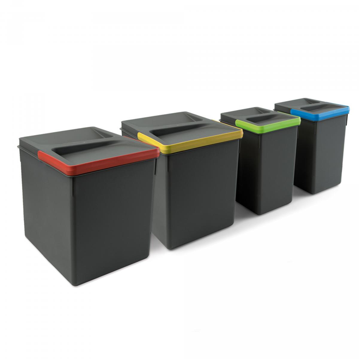 Contenedores para cajón cocina Recycle, Altura 266