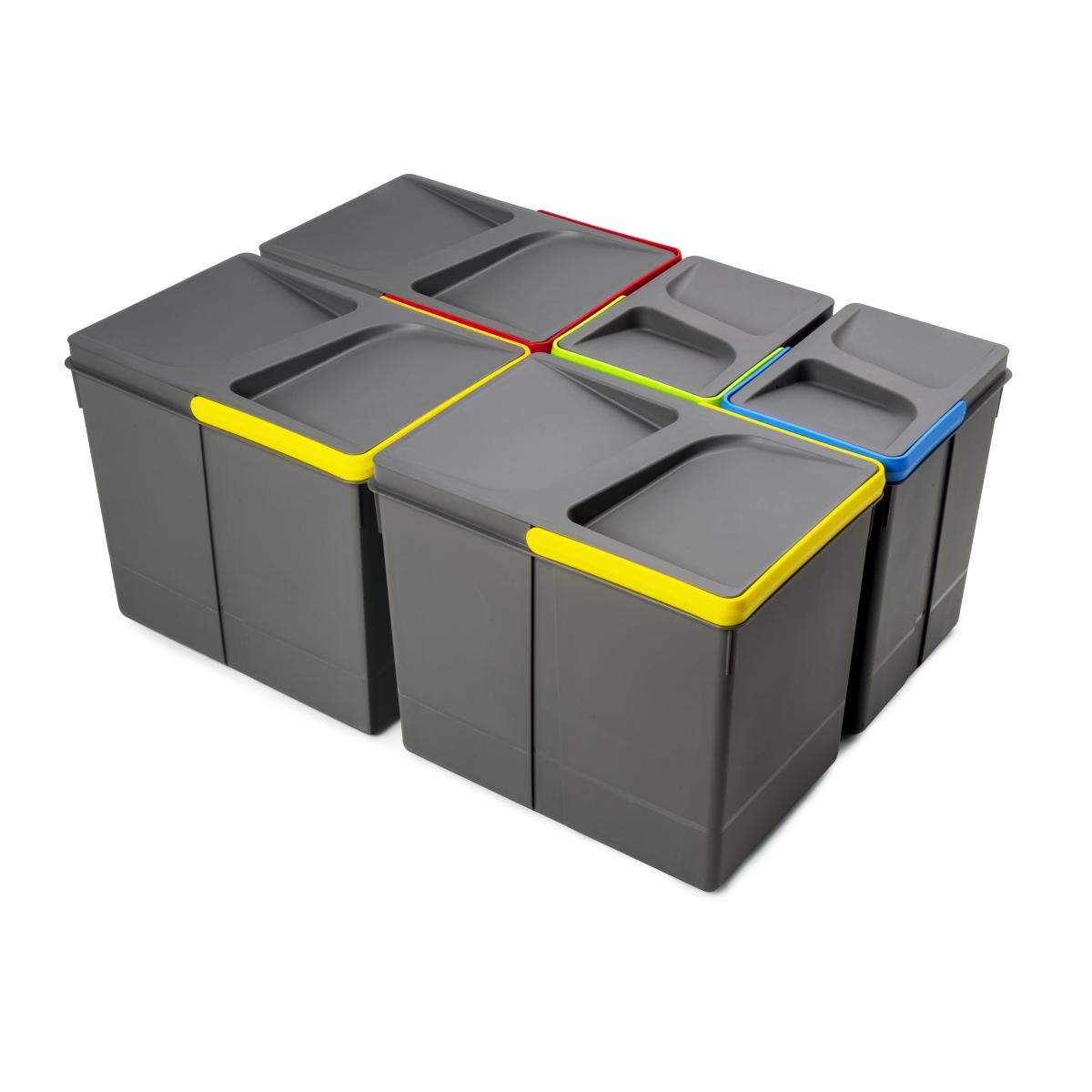 Contenedores para cajón cocina Recycle, Altura 266