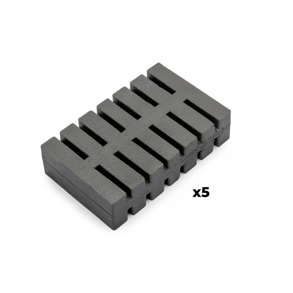 Lote de 5 pastillas antiolores para tapa de contenedor Recycle