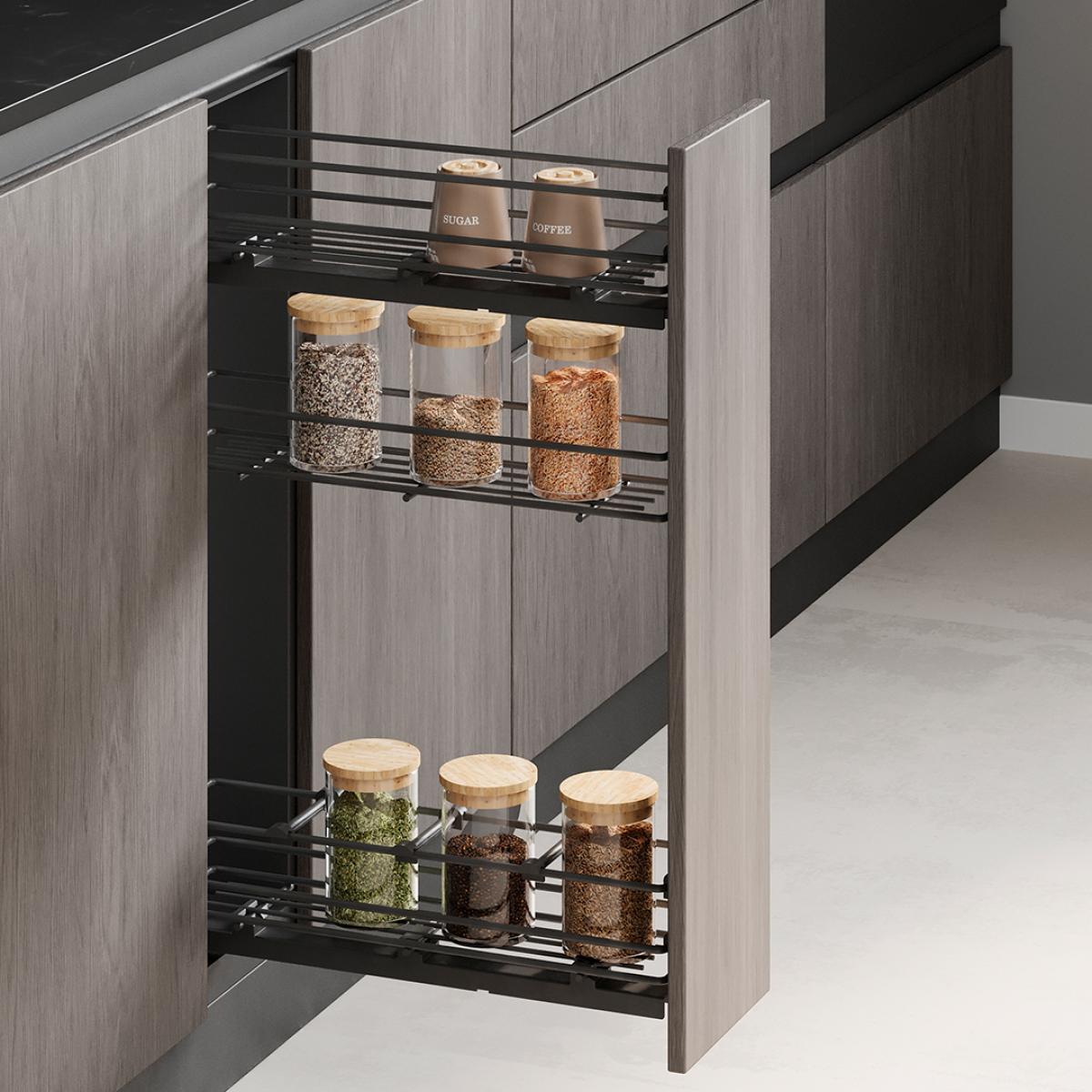 Botellero extraíble TitaneMax con cierre suave