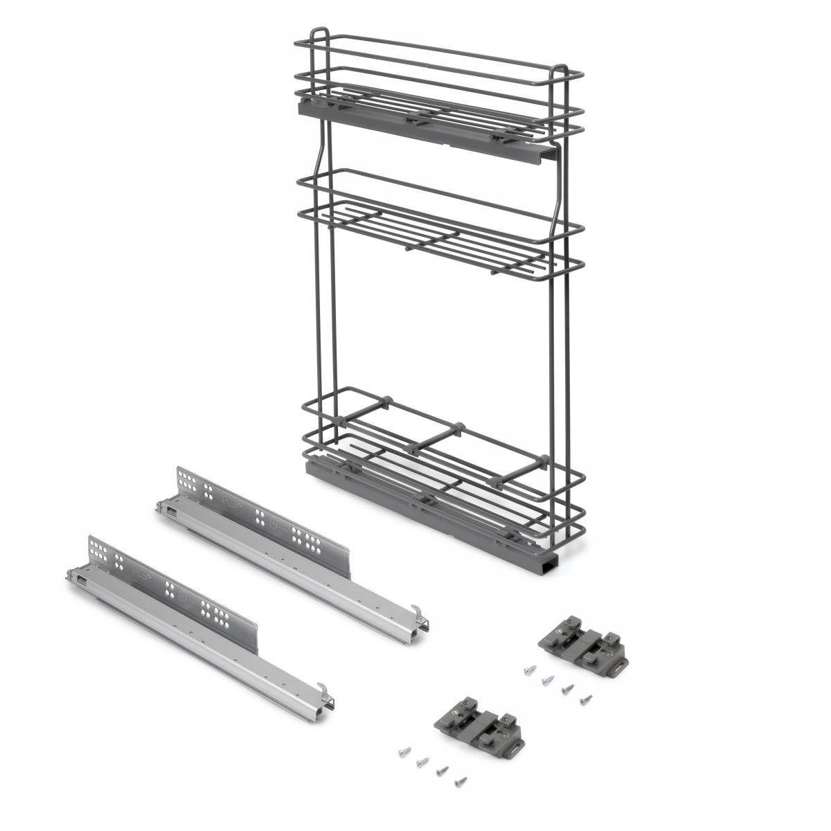 Botellero extraíble TitaneMax con cierre suave