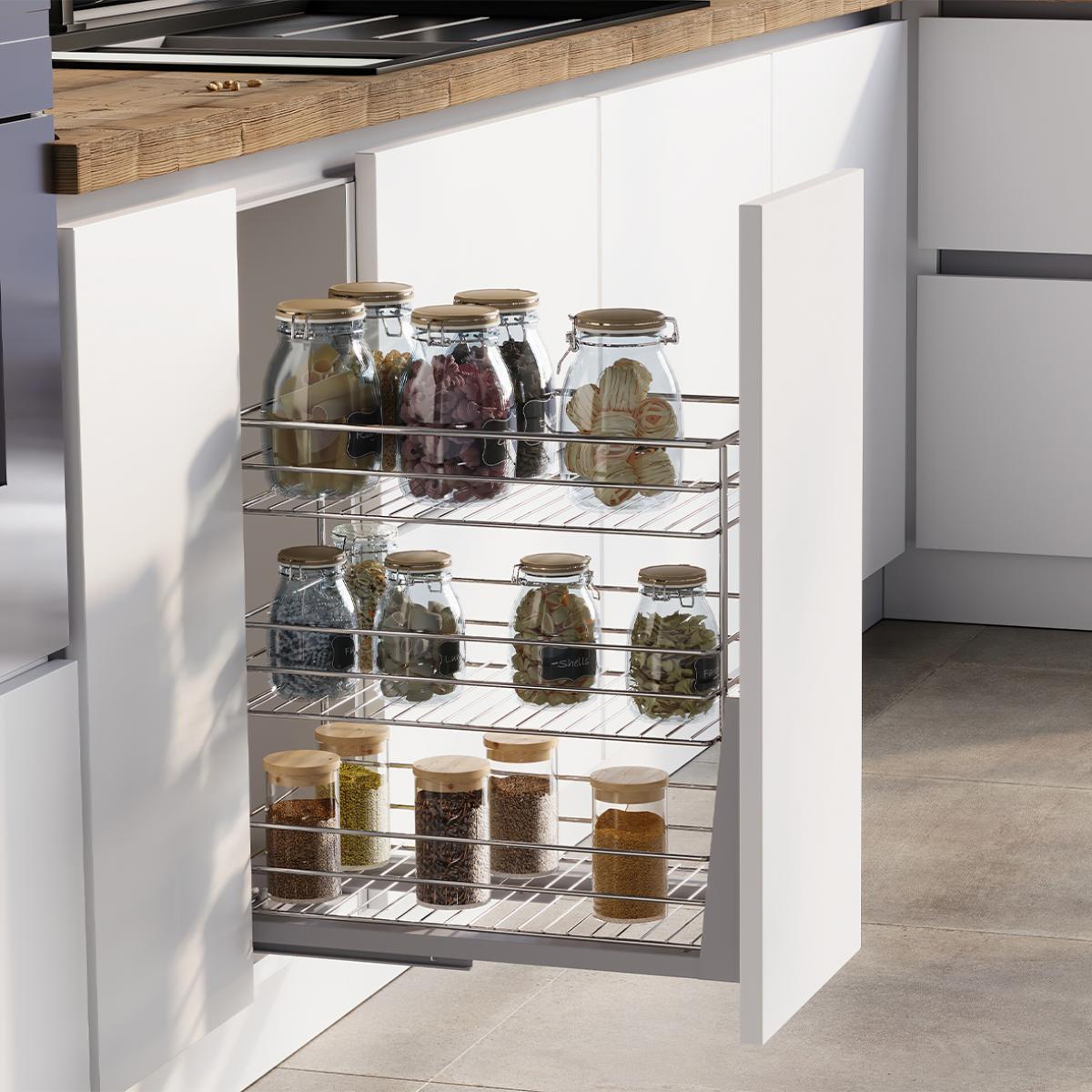 Carro extraíble Supra de fijación inferior con cierre suave