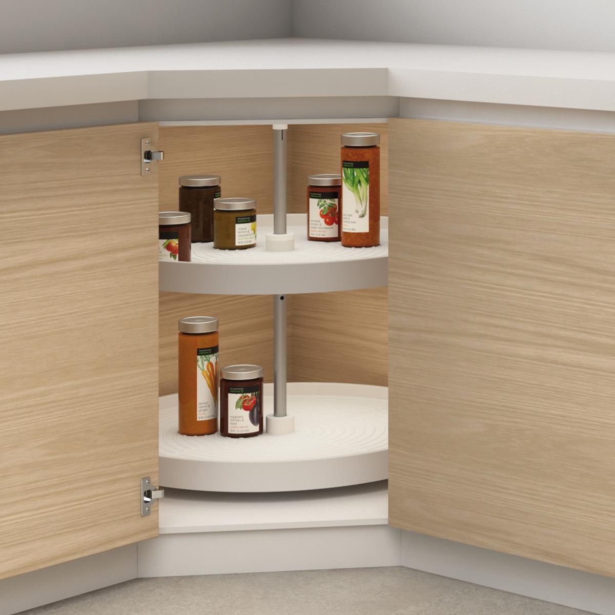 Juego de bandejas circulares Shelvo para mueble de cocina