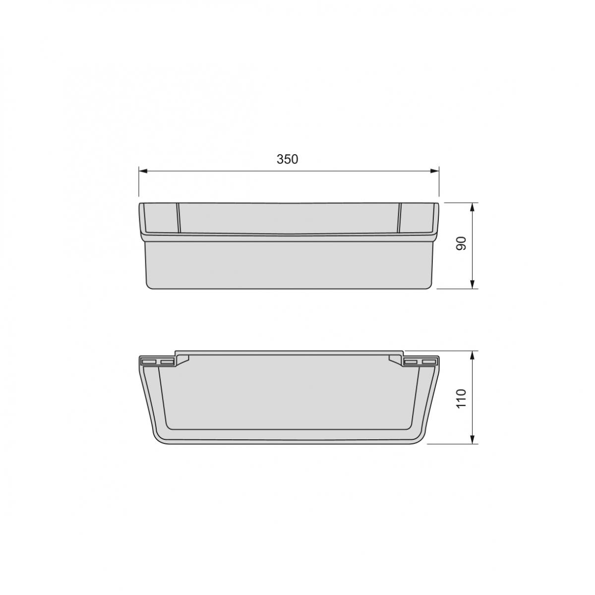 Juego de bandejas auxiliares