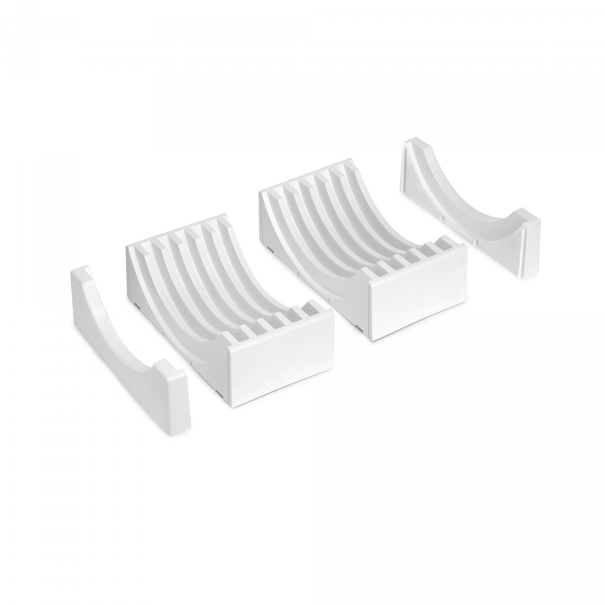 Organizador de platos para muebles con capacidad para 13 platos