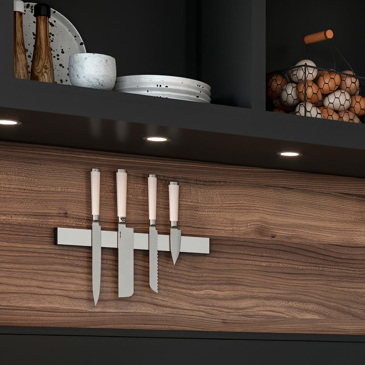 Barra magnética para cuchillos