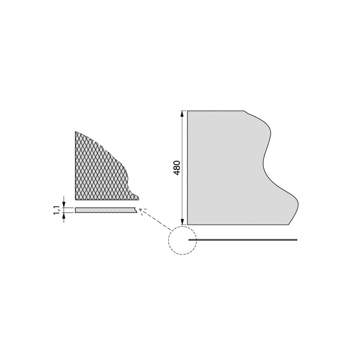 Esterilla antideslizante para cajones