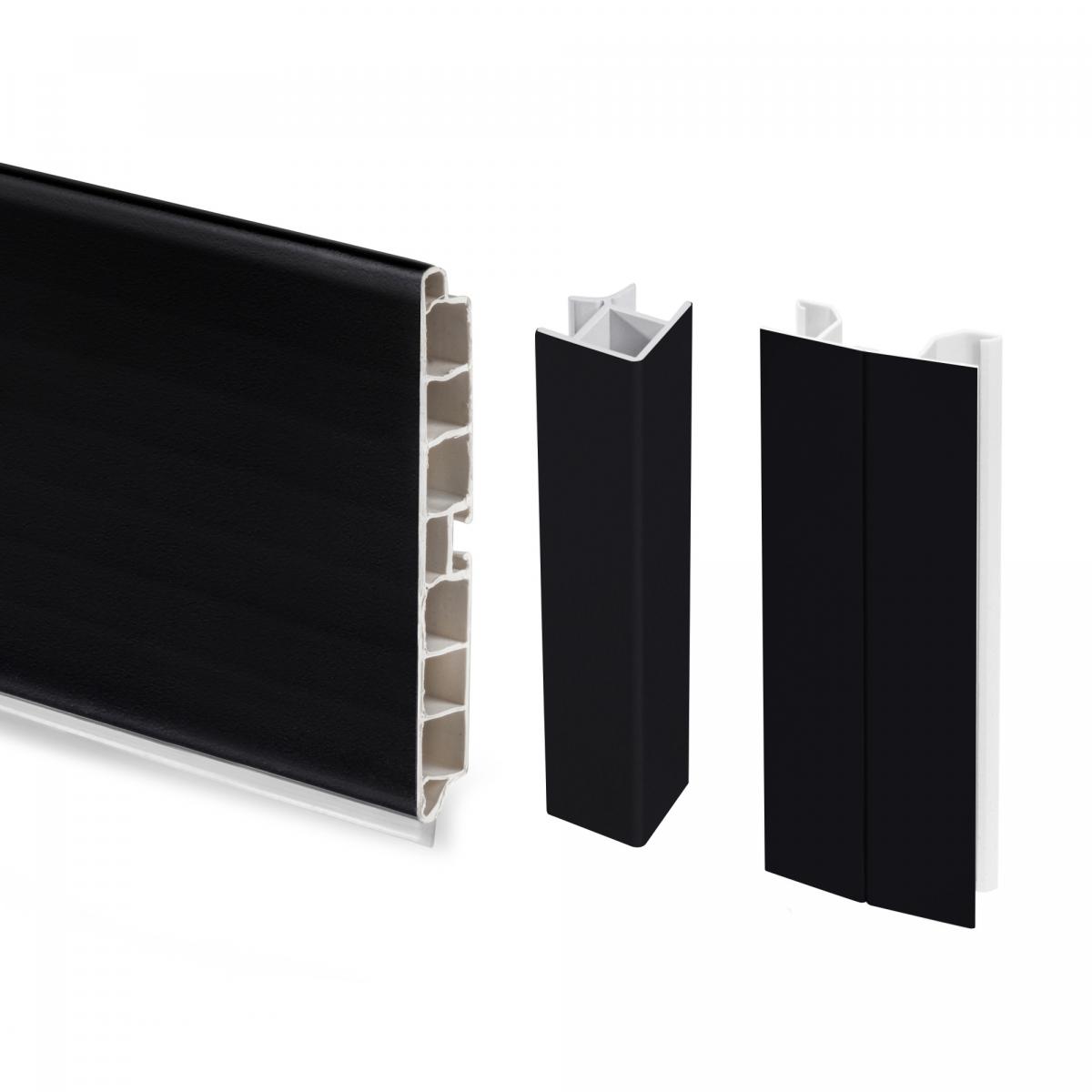 Kit de zócalos para cocina Plasline con accesorios de unión