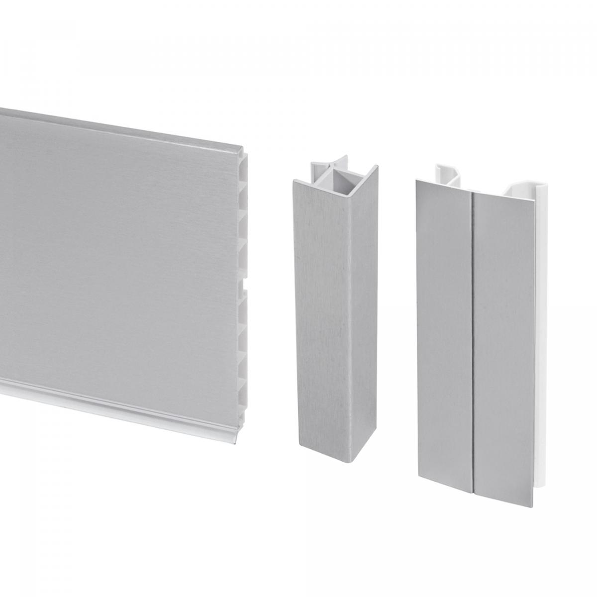 Kit de zócalos para cocina Plasline con accesorios de unión