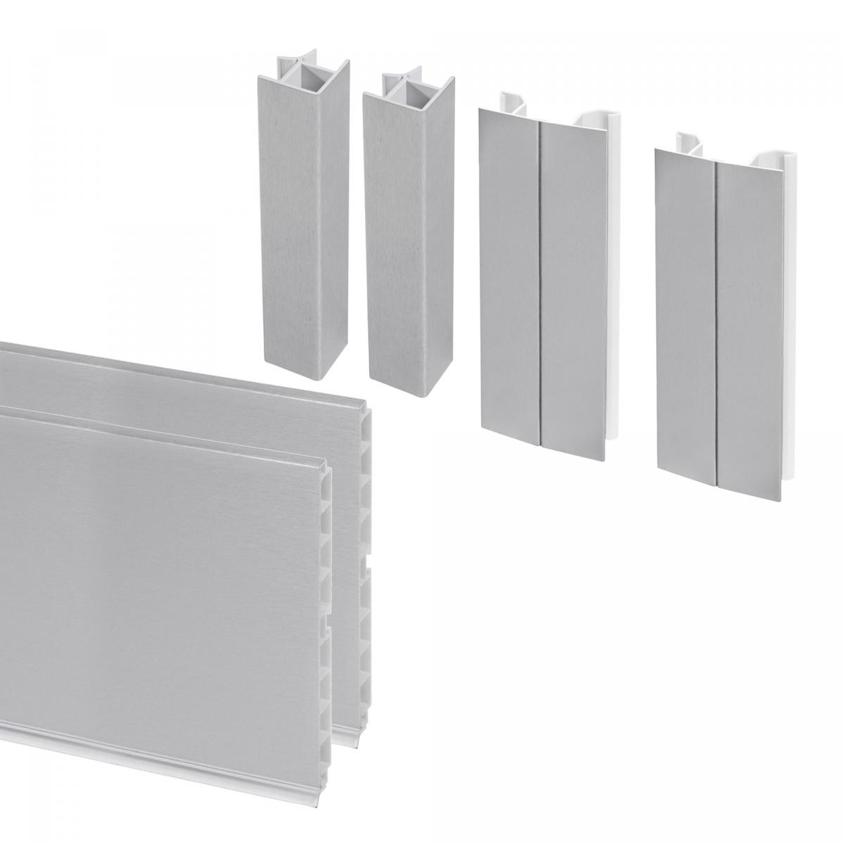 Kit de zócalos para cocina Plasline con accesorios de unión