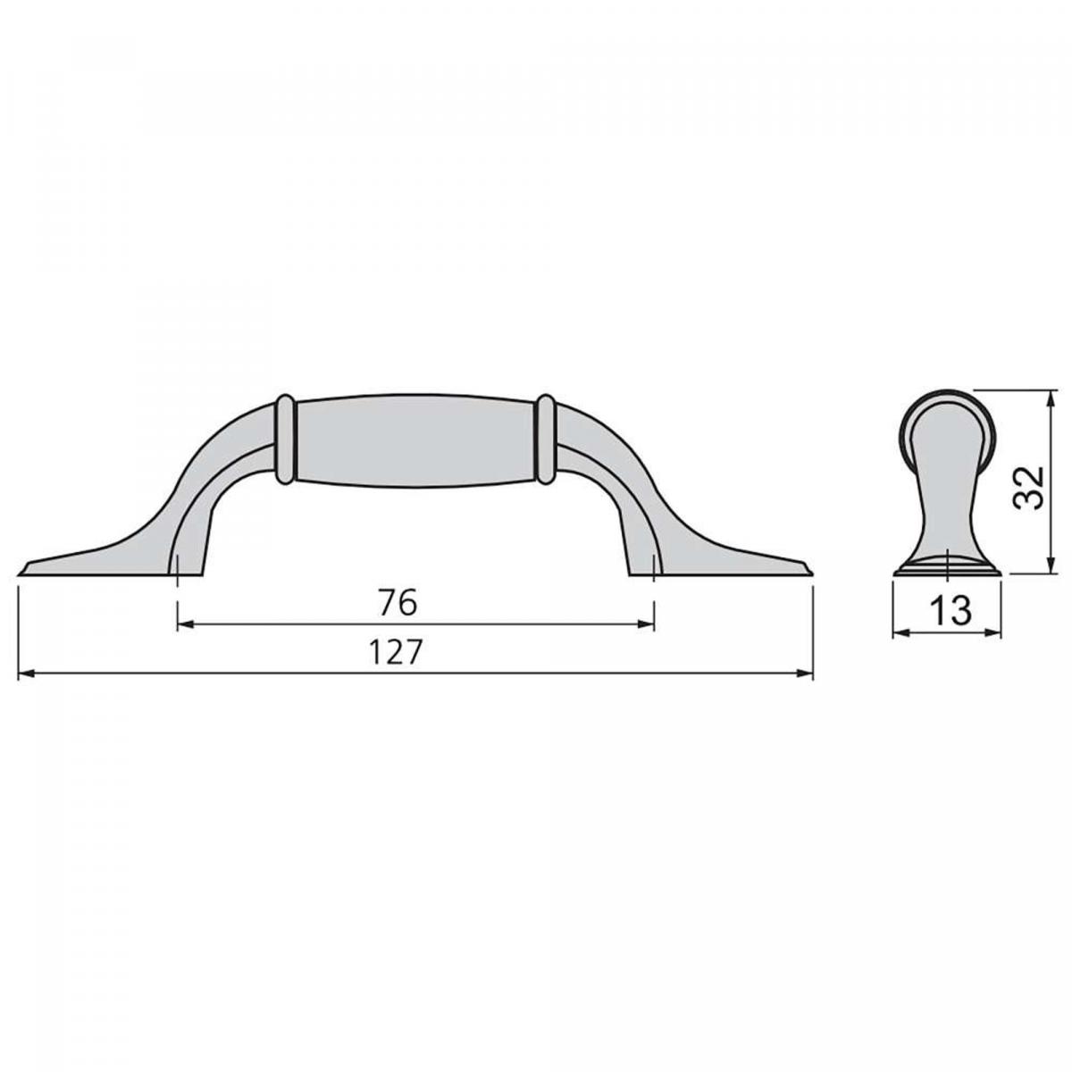 Tirador para mueble Papua