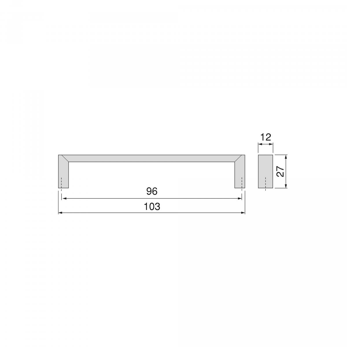 Tirador para mueble Aldaia