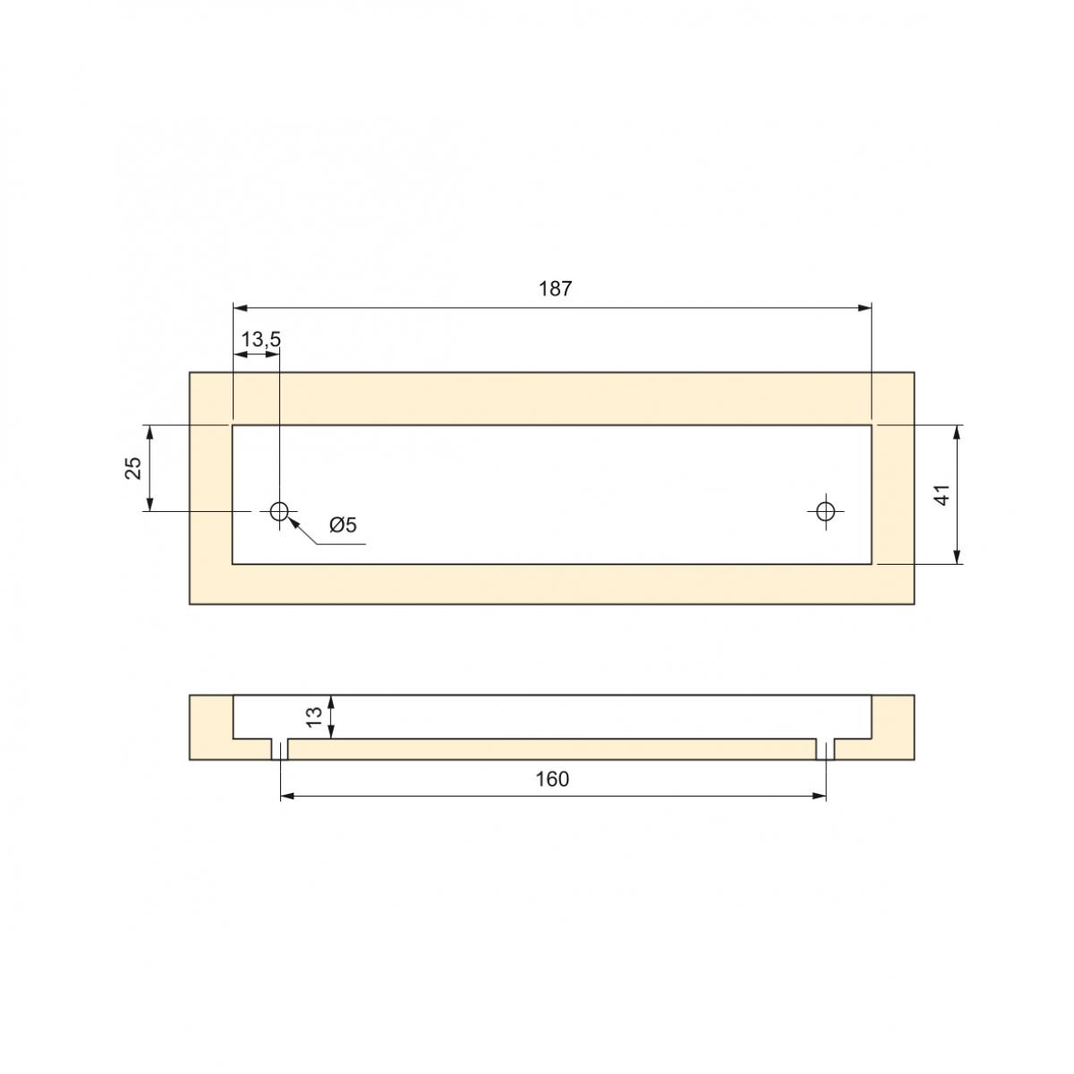 Tirador para mueble Alfafar