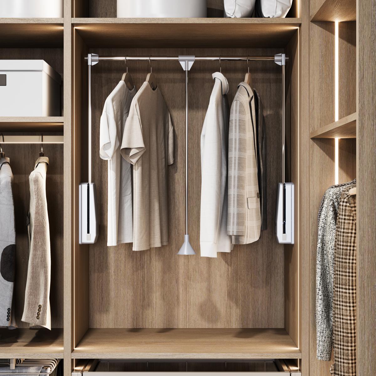 Colgador abatible para armario Hang