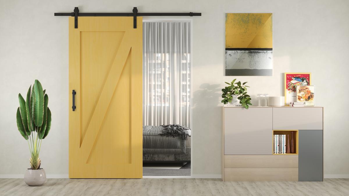 Tirador para puertas correderas colgadas de madera Pasadena