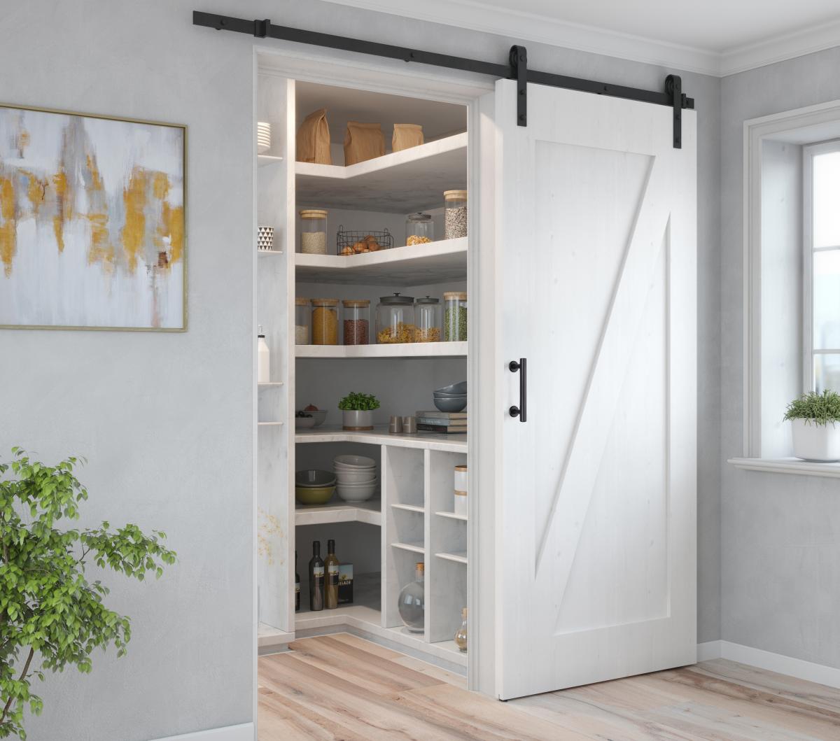 Tirador para puertas correderas colgadas de madera Pasadena