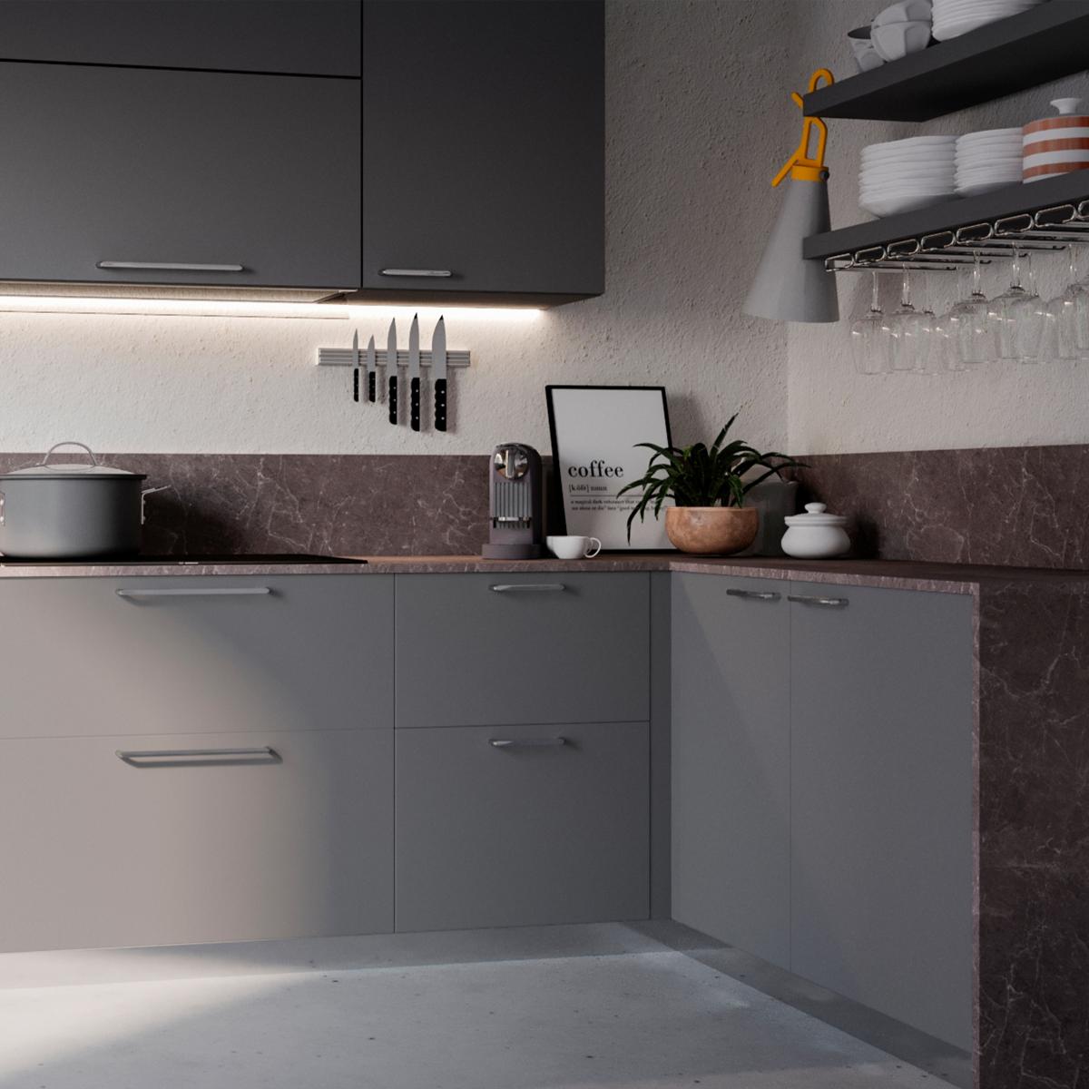 Tirador para mueble Zagreb
