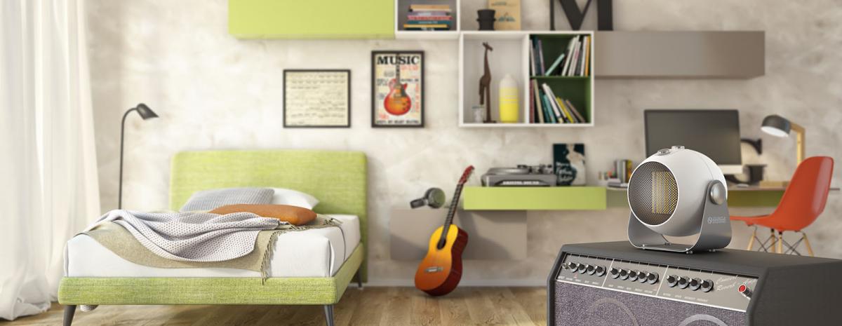 CALEFACTOR RETRO OLIMPIA SPLENDID 99447 CALDO DESIGN CERAMICO 1800W BCO