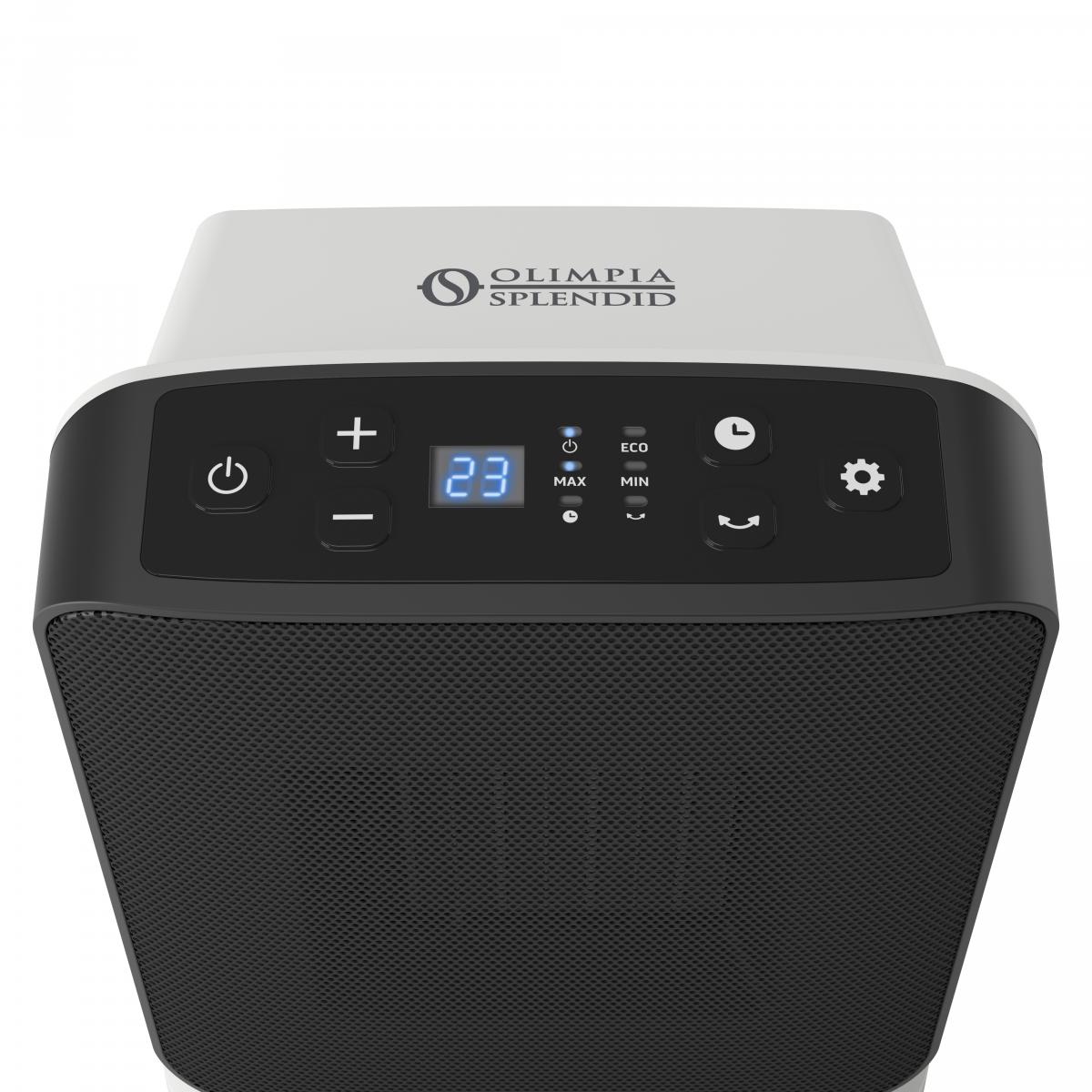 CALEFACTOR OLIMPIA SPLENDID 99268 CALDO TRENDY CERAMICO 1800W DIG.OSC.IP21