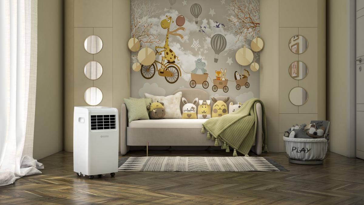 AIRE ACOND.PORT.OLIMPIA SPLENDID 2373 DOLCECLIMA COMPACT 8MW 2000FRIG. R290 C-MANDO