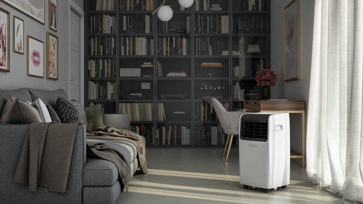 AIRE ACOND.PORT.OLIMPIA SPLENDID 2378 DOLCECLIMA COMPACT 10MB 2500FRIG. R290 C-MANDO