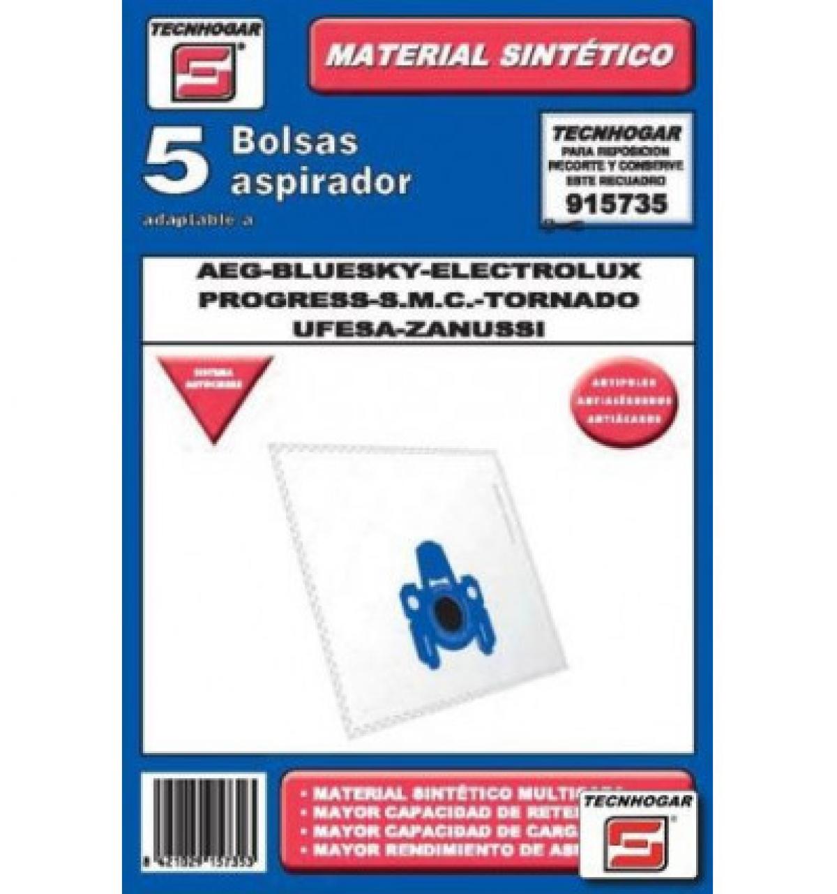PAQUETE BOLSA ASPIRADOR SINTETICA 735