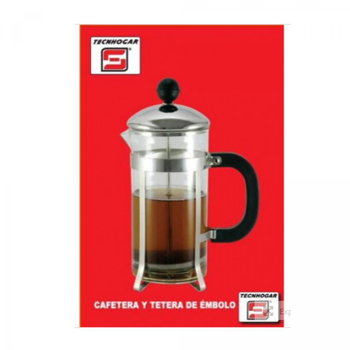 CAFETERA EMBOLO TECNHOGAR 03008 350ML 3T