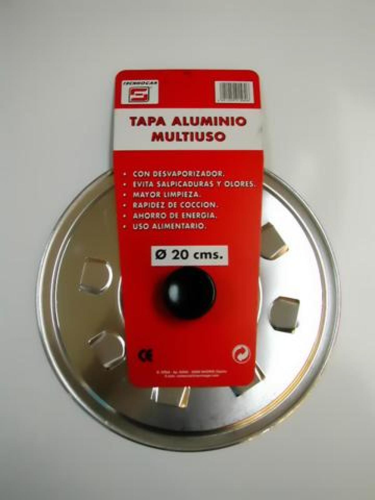 TAPA ALUMINIO MULTIUSO 20 CM.01580