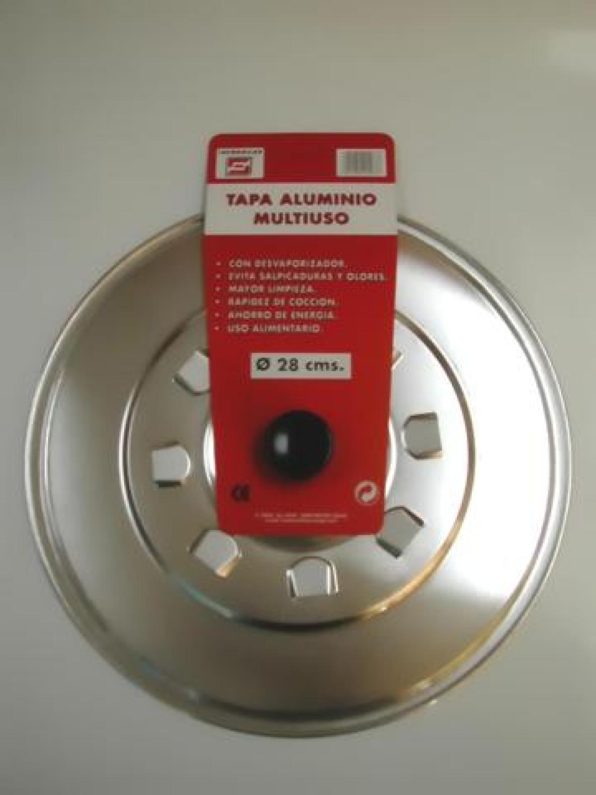 TAPA ALUMINIO MULTIUSO 28 CM.01583